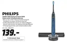 MediaMarkt Philips hx9911/88 diamond clean 9000 elektrische schallzahnbürste Angebot