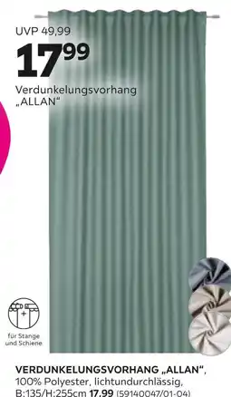 Mömax Verdunkelungsvorhang „allan“ Angebot