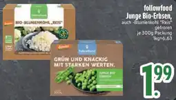 Edeka followfood Junge Bio-Erbsen Angebot