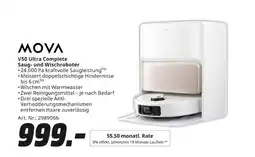 MediaMarkt Mova v50 ultra complete saug- und wischroboter Angebot