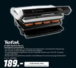 MediaMarkt Tefal gc760d optigrill elite xl intelligenter kontaktgrill Angebot