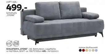 Mömax Schlafsofa „stone“ Angebot