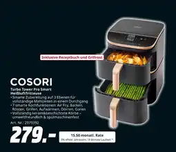 MediaMarkt Cosori turbo tower pro smart heißluftfritteuse Angebot