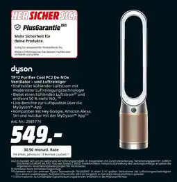 MediaMarkt Dyson tp12 purifier cool pc2 de-nox ventilator – und luftreiniger Angebot
