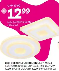 Mömax Led-deckenleuchte „bizulo“ Angebot