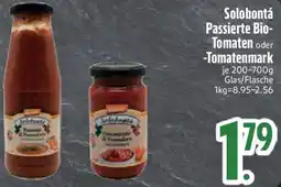 Edeka Solobontá Passierte Bio Tomaten oder Tomatenmark Angebot