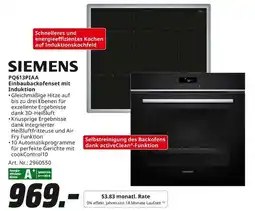 MediaMarkt Siemens pq613piaa einbaubackofenset mit induktion Angebot
