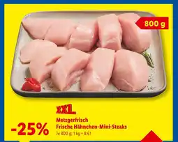 Lidl Metzgerfrisch frische hähnchen-mini-steaks Angebot