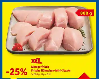 Lidl Metzgerfrisch frische hähnchen-mini-steaks Angebot