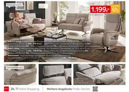 XXXLutz Sofa 2,5-sitzig Angebot