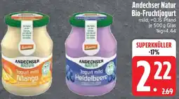 Edeka demeter Andechser Natur Bio-Fruchtjogurt Angebot