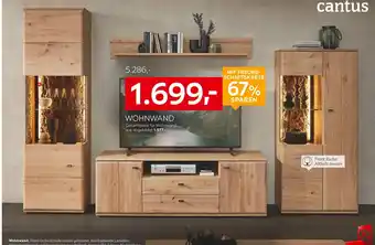 XXXLutz Cantus wohnwand Angebot