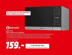 MediaMarkt Bauknecht mw 49 sl mikrowelle mit heißluft Angebot