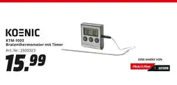 MediaMarkt Koenic ktm-1003 bratenthermometer mit timer Angebot