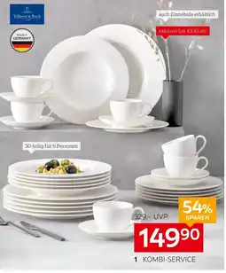 XXXLutz Villeroy & boch kombi-service „basic white“ Angebot