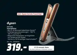 MediaMarkt Dyson corrale haarglätter Angebot