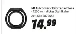 MediaMarkt Mi e-scooter / fahrradschloss Angebot