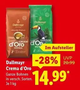 Lidl Dallmayr crema d’oro intensa Angebot
