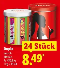Lidl Duplo verschiedene motive Angebot