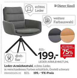 XXXLutz Leder-armlehnstuhl Angebot