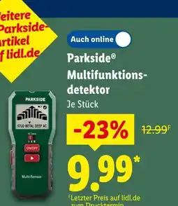 Lidl Parkside multifunktionsdetektor Angebot