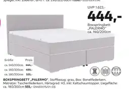 Mömax Boxspringbett „palermo“ Angebot
