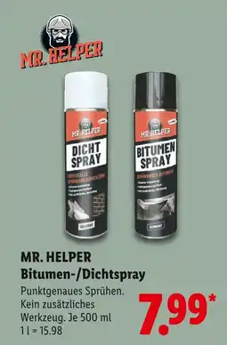 Lidl Mr. helper dicht spray Angebot