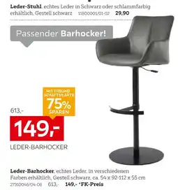XXXLutz Home24 leder-barhocker Angebot