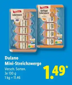 Lidl Dulano mini-streichzwerge Angebot