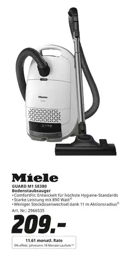 MediaMarkt Miele guard m1 s8380 bodenstaubsauger Angebot