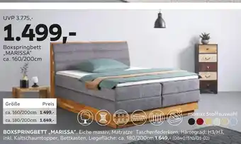 Mömax Boxspringbett „marissa“ Angebot