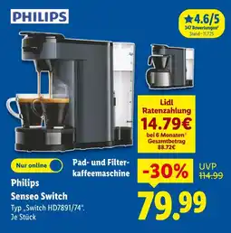 Lidl Philips senseo switch Angebot