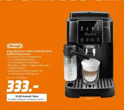MediaMarkt Delonghi magnifica start milk ecam220.60.b kaffeevollautomat Angebot