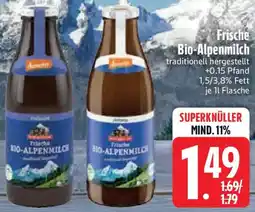 Edeka demeter Frische Bio-Alpenmilch Angebot