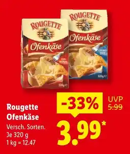 Lidl Rougette ofenkäse fein-würzig Angebot