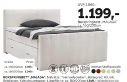 Mömax Boxspringbett „malaga“ Angebot