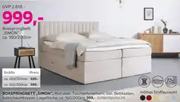 Mömax Boxspringbett „simon“ Angebot