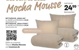 Mömax Bettwäsche „xenia uni“ oder bettwäsche „xenia streif“ Angebot