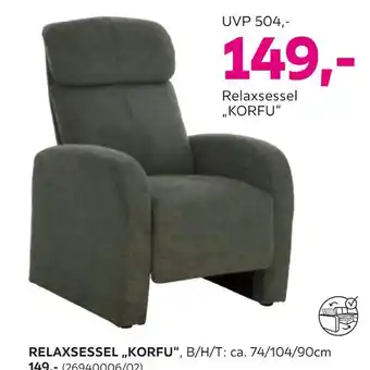 Mömax Relaxsessel „korfu“ Angebot