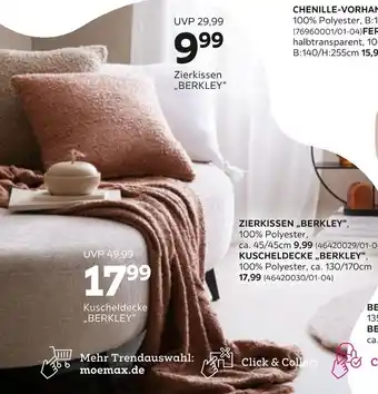 Mömax Zierkissen „berkley“ Angebot