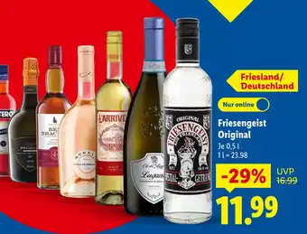 Lidl Friesengeist original Angebot