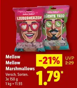 Lidl Mellow mellow marshmallows Angebot