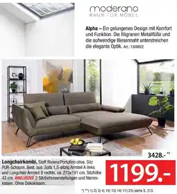Zurbrüggen Moderano alpha longchairkombi Angebot