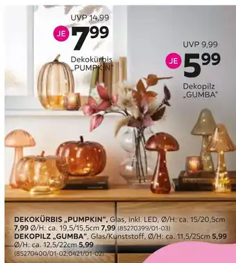 Mömax Dekokürbis „pumpkin“ Angebot