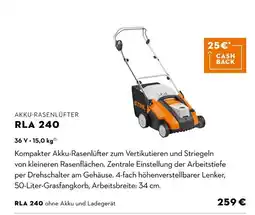 STIHL Stihl akku-rasenlüfter rla 240 Angebot