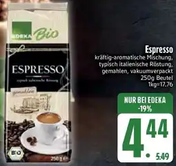 Edeka Edeka Bio Espresso Angebot