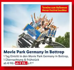 Lidl Movie park germany in bottrop Angebot