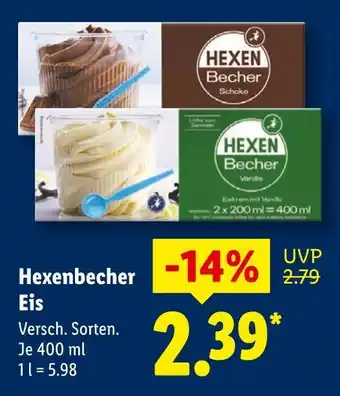 Lidl Hexen becher schoko Angebot