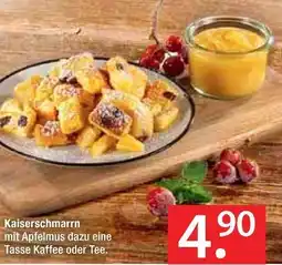 Zurbrüggen Kaiserschmarrn mit apfelmus Angebot