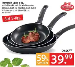 Zurbrüggen Ballarini pfannenset lipari, 3-tlg Angebot